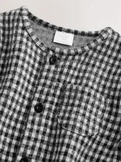 Next Noir et blanc à carreaux - Barboteuse pour bébé (0mths-2yrs) Hot