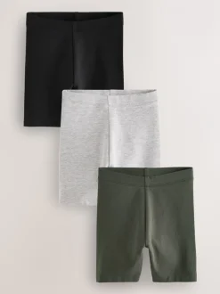 Next Noir et blanc - Lot de 3 shorts cyclistes (3 mois à 7 ans) Clearance