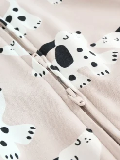 Next - Lot de 3 dors-bien bébé zippés (0-2ans) Noir et blanc à motif chien Sale