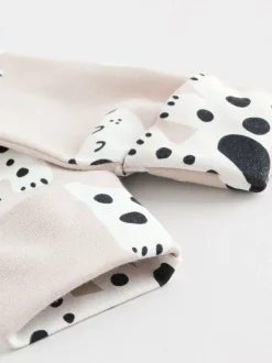 Next - Lot de 3 dors-bien bébé zippés (0-2ans) Noir et blanc à motif chien Sale