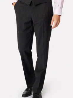 Brook Taverner - Pantalon Avalino coupe Noir gris Online