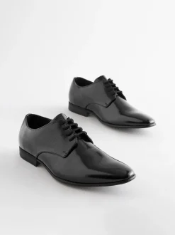 Next Noir Hi-Shine - Derbys à lacets Clearance