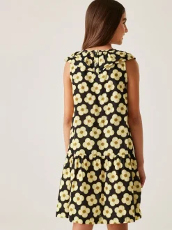 Noir jaune - Regatta Filles 100% Coton Orla Kiely Combinaison Outlet