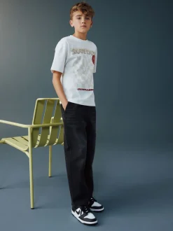 Next Noir lavé - Jean en denim à enfiler (3-16ans) Online