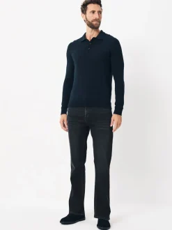 Next - Jean stretch classique Noir lavé Online