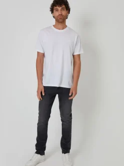 Threadbare Noir lavé - Jean  slim stretch Clearance