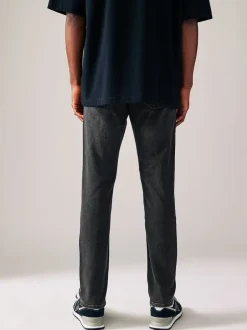 Next - Skinny Fit (Skinny Fit) - Jeans stretch de confort Noir lavé Online