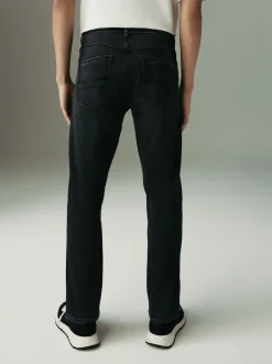 Next - Slim Fit (Slim Fit) - Jeans stretch de confort Noir lavé Hot