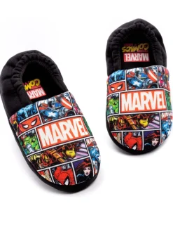 Vanilla Underground - Chaussons d’hiver Noir Marvel® Sale