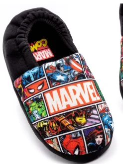 Vanilla Underground - Chaussons d’hiver Noir Marvel® Sale