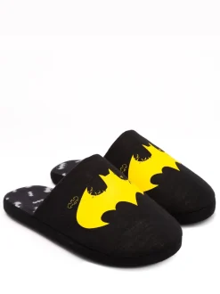 Vanilla Underground - Chaussons Mr Men Mr Lazy Noir motif Batman
