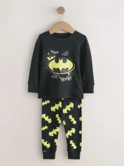 Next Noir motif Batman - Lot de 2 pyjamas Snuggle sous licence (9mois -10ans)