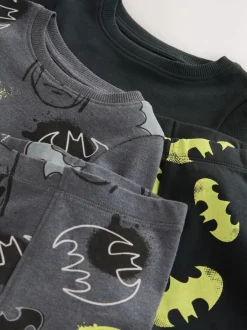 Next Noir motif Batman - Lot de 2 pyjamas Snuggle sous licence (9mois -10ans)