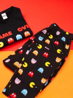 Vanilla Underground Noir motif Pacman - Pyjama long Clearance