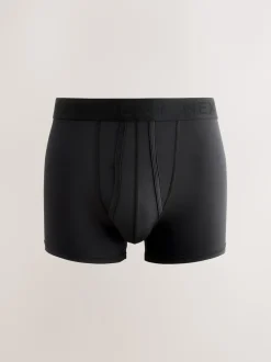 Next Noir Motionflex - Boxer A-Front en coton riche Clearance