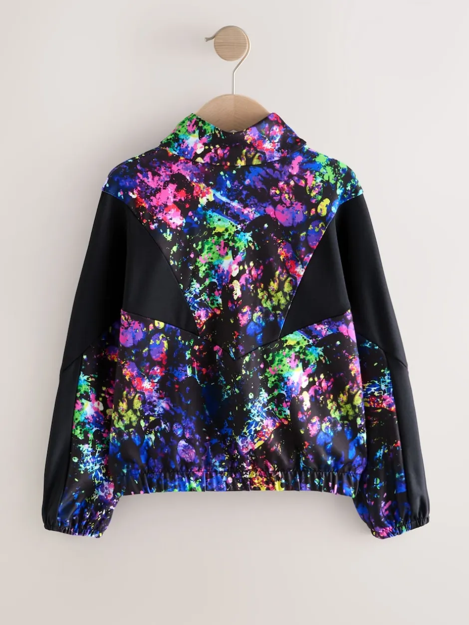 Next Noir multicolore éclaboussures - Veste de sport zippée (3-16ans) Discount