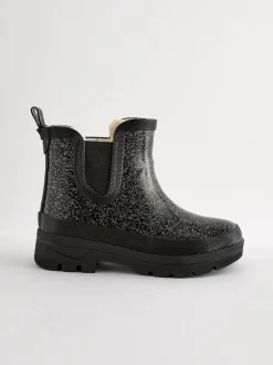 Next - Chelsea Wellies Noir pailleté Online