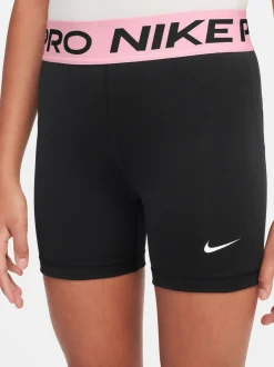 Nike - Short Dri-FIT Pro Noir rose tendre New
