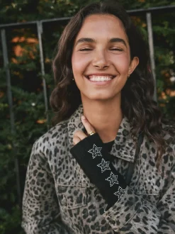 Rockett St George Noir Star Clouté - Chaussons New