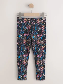 Next - Leggings (3-16ans) Noir tacheté  Clearance