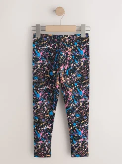 Next - Leggings (3-16ans) Noir tacheté  Clearance