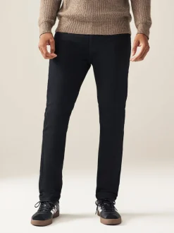 Next - Lit 1 place - Skinny Fit Classic Jeans extensibles Noir uni Clearance