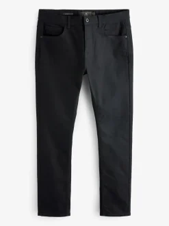 Next - Lit 1 place - Skinny Fit Classic Jeans extensibles Noir uni Clearance