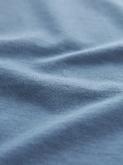 Next Noir/ardoise/Gris chiné/Blanc/bleu marine/Bleu - Slim Fit (Slim Fit) - Lot de t-shirts essentiels en coton 6 Clearance