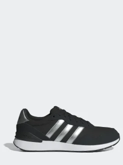 adidas - run 60s 4.0 Baskets Noir/Argent Discount