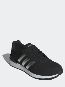 adidas - run 60s 4.0 Baskets Noir/Argent Discount
