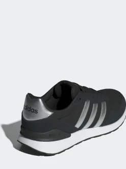 adidas - run 60s 4.0 Baskets Noir/Argent Discount