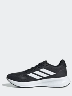 adidas - Baskets Runfalcon 5 Lace Running Junior Noir/Blanc New