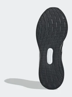 adidas - Baskets Runfalcon 5 Lace Running Junior Noir/Blanc New