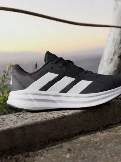 adidas - Galaxy 7 Running Trainers Noir/Blanc Discount