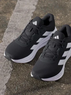 adidas - Galaxy 7 Running Trainers Noir/Blanc Discount