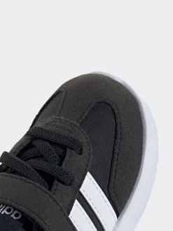 adidas Noir/Blanc - Run 70s 2.0 Baskets bébé à crochets et boucles Clearance