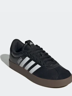 adidas - VL Court 3.0 Formateurs Noir/Blanc Outlet