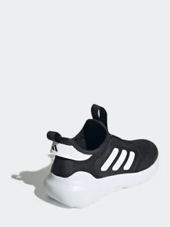 adidas - Baskets Tensaur Comfort Slip On Junior Noir/Blanc New
