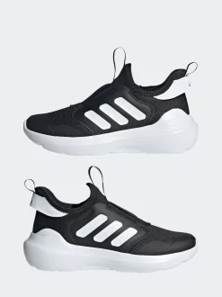 adidas - Baskets Tensaur Comfort Slip On Junior Noir/Blanc New