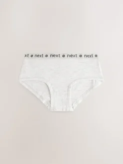 Next Noir/Blanc - Caleçons Imprimé Hipster 5 (2-16ans) Clearance