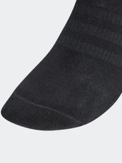 adidas Noir/Blanc - Chaussettes 3 Lot Vêtements de sport rembourrées à la cheville Hot