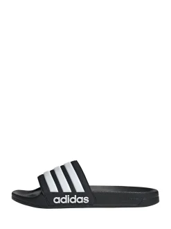 adidas - Claquettes de douche Sportswear Adilette Noir/Blanc Best