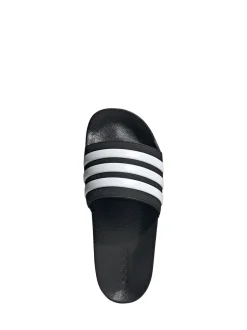 adidas - Claquettes de douche Sportswear Adilette Noir/Blanc Best