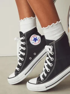 Converse Noir/Blanc - Chuck Taylor All Star High Trainers Clearance