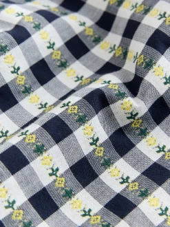 Next Noir/blanc à fleurs - Pantalon vichy (3mois-7ans) Online