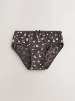 Next Noir/Blanc - Lot 5 caleçons à imprimé ditsy (1.5-16ans) Online