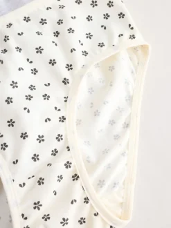 Next Noir/Blanc - Lot 5 caleçons à imprimé ditsy (1.5-16ans) Online