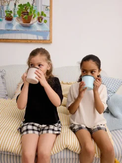 Next Noir/Blanc - Lot de 2 pyjamas à bas tissé (3-16ans) Sale