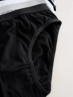 Next Noir/Blanc - Lot de 10 slips de bikini (5-16 ans) Best