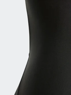 adidas Noir/Blanc - maillot de bain 3rayures pour enfant